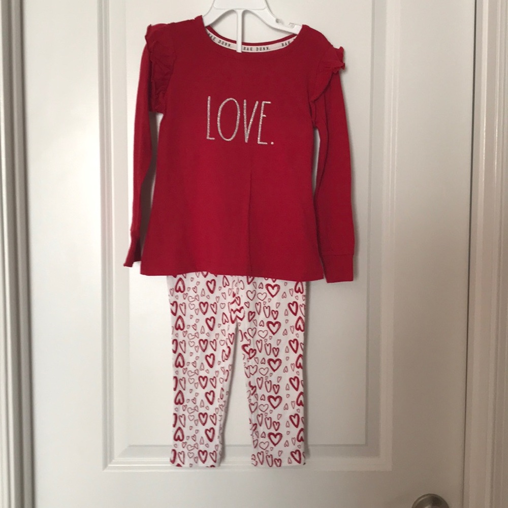 ❤️Little Girl’s Rae Dun LOVE Set